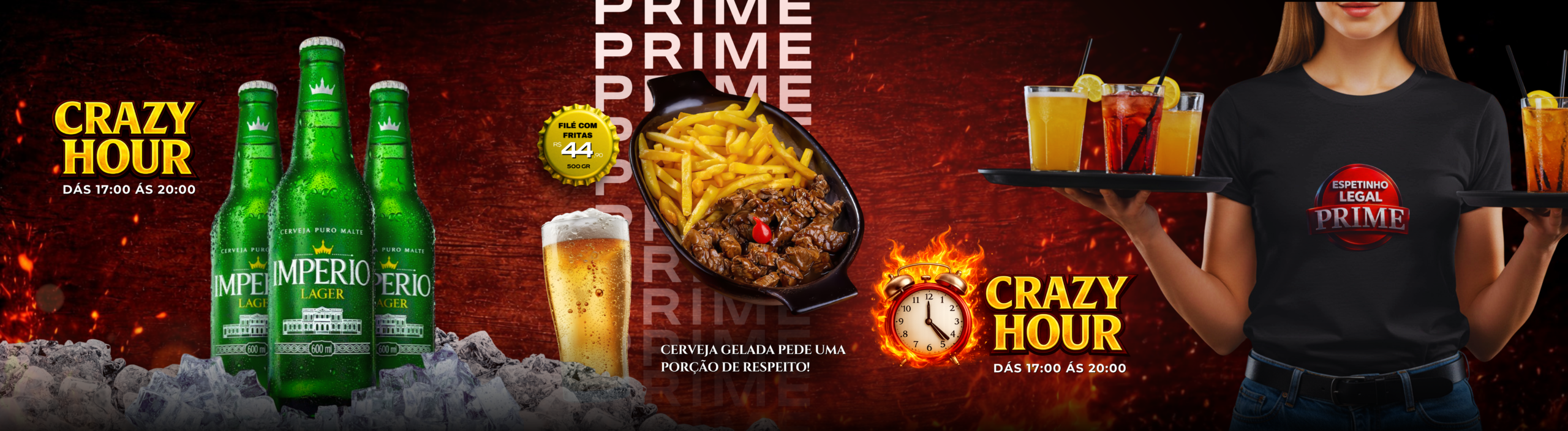 Espetinhos grelhando na brasa